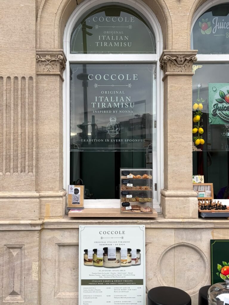 Coccole Tiramisu Window Holloway Road